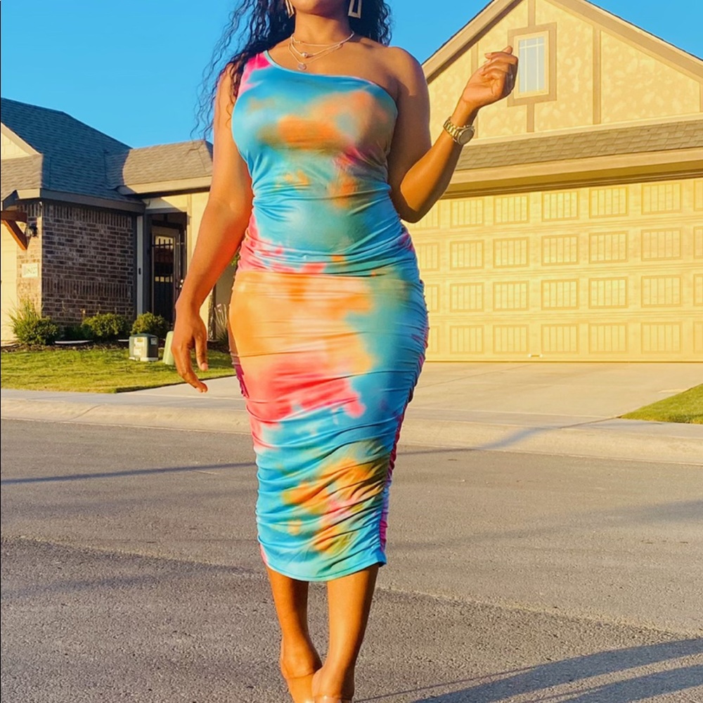 Rainbow dress